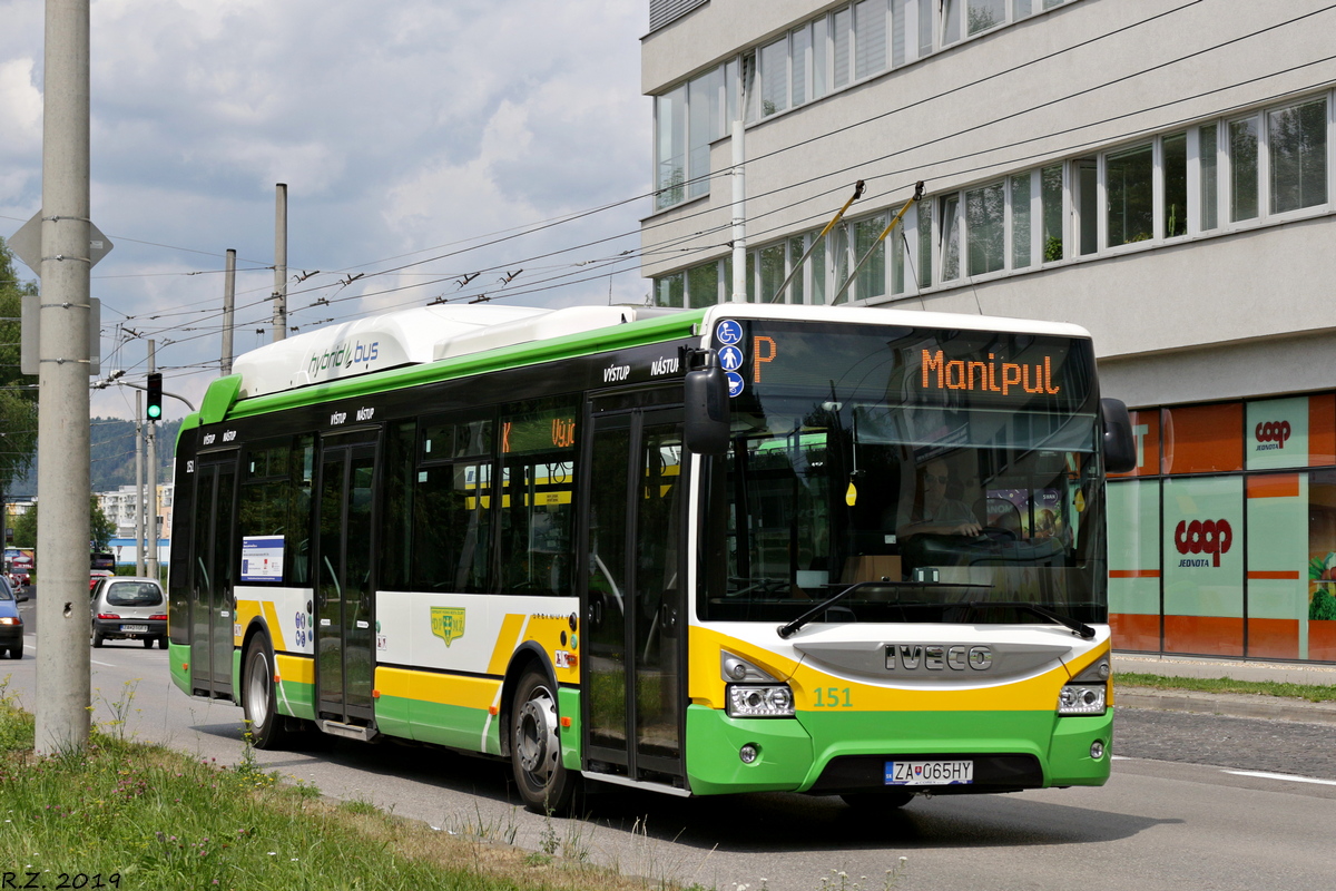 Словакия, IVECO Urbanway 12M Hybrid № 151