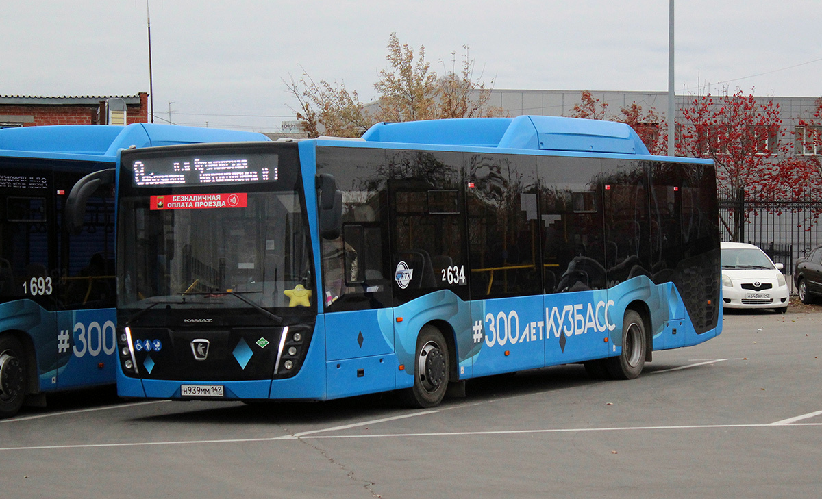 Кемеровская область - Кузбасс, НефАЗ-5299-30-57 № 634