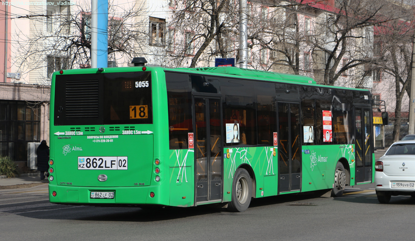 Almaty, Golden Dragon XML6125CR Nr. 5055