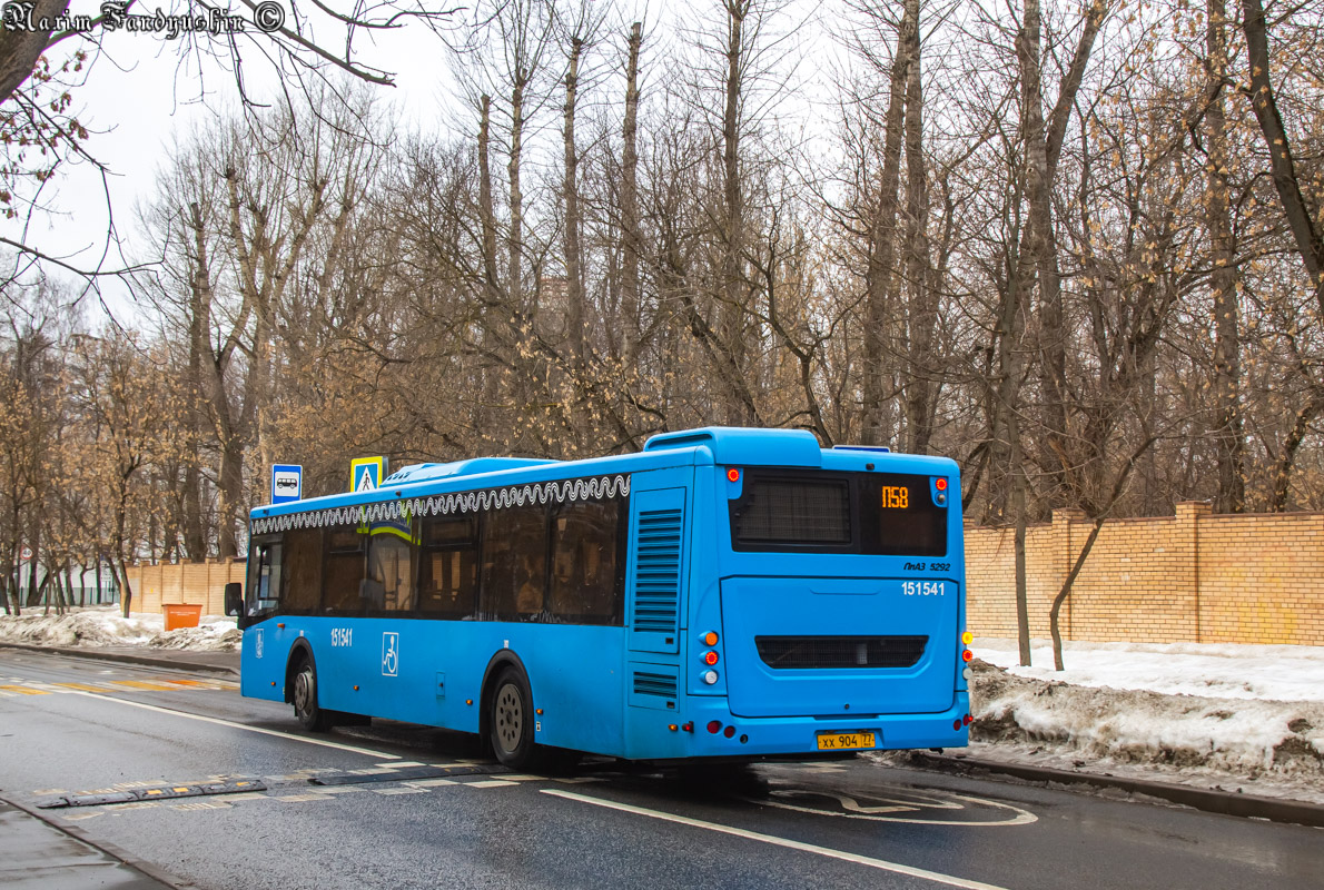 Москва, ЛиАЗ-5292.65 № 151541