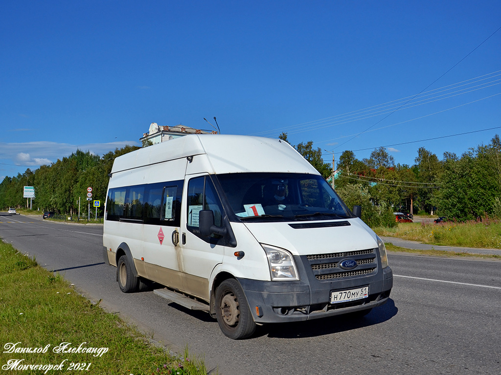 Мурманская область, Нижегородец-222709  (Ford Transit) № Н 770 МУ 51