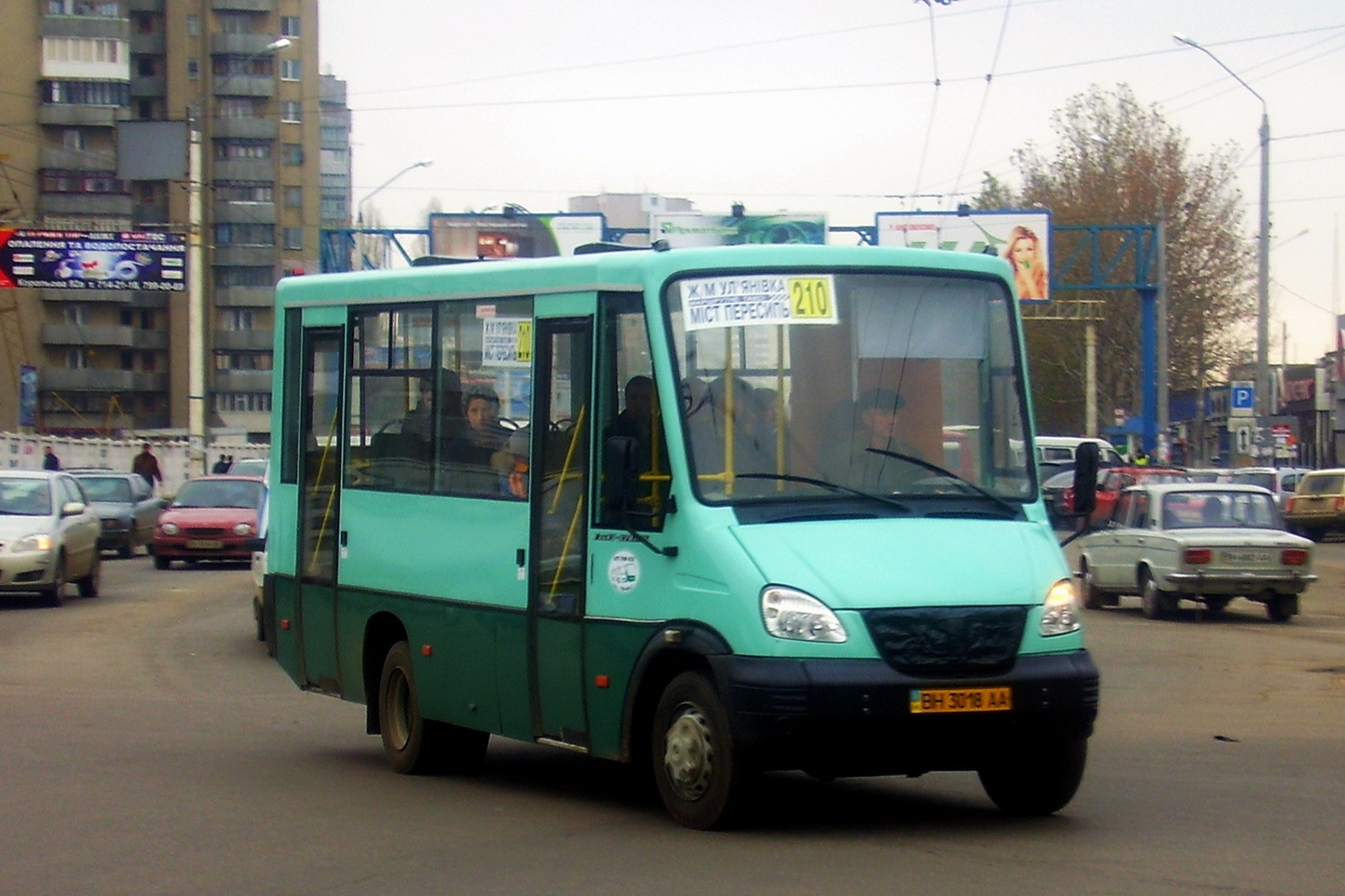 Одесская область, ГалАЗ-3207.05 "Виктория" № BH 3018 AA