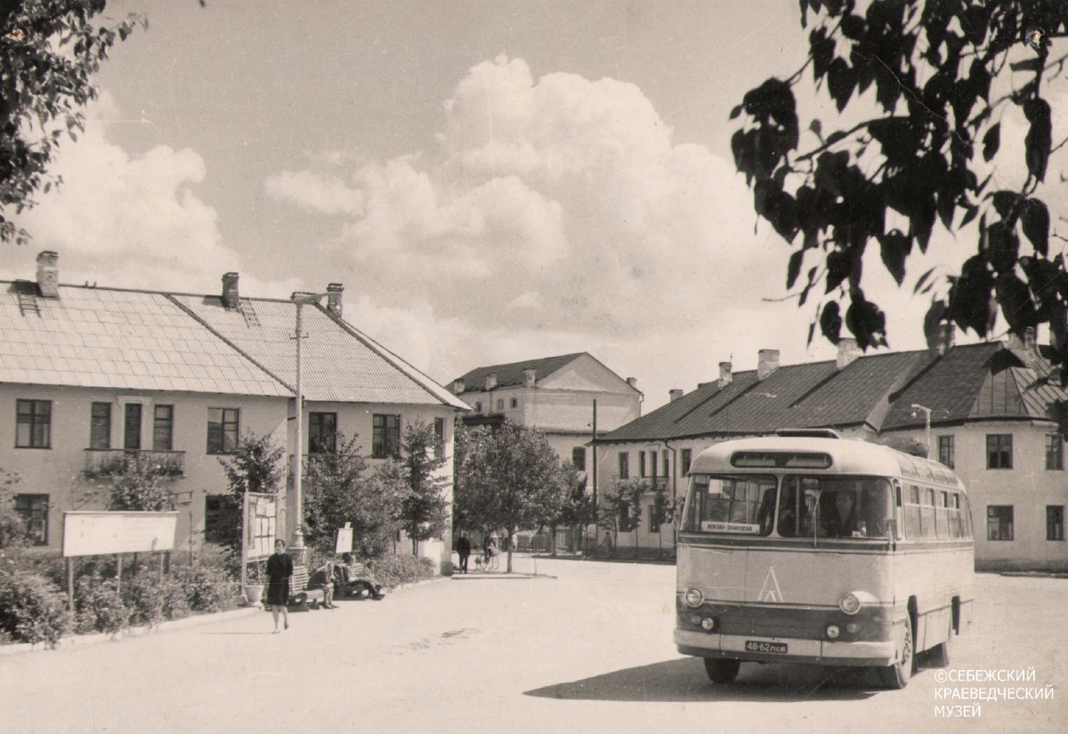 Псковская область, ЛАЗ-695Е № 48-62 ПСБ