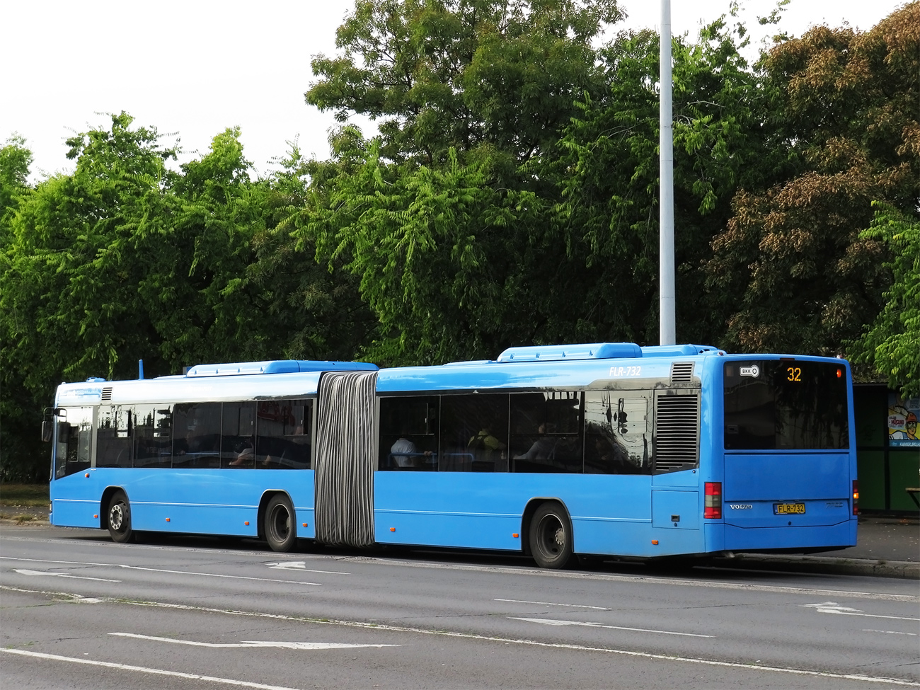 Венгрия, Volvo 7700A № FLR-732