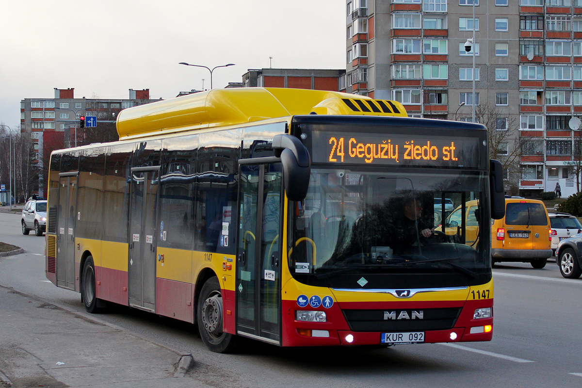 Литва, MAN A21 Lion's City NL273 CNG № 1147