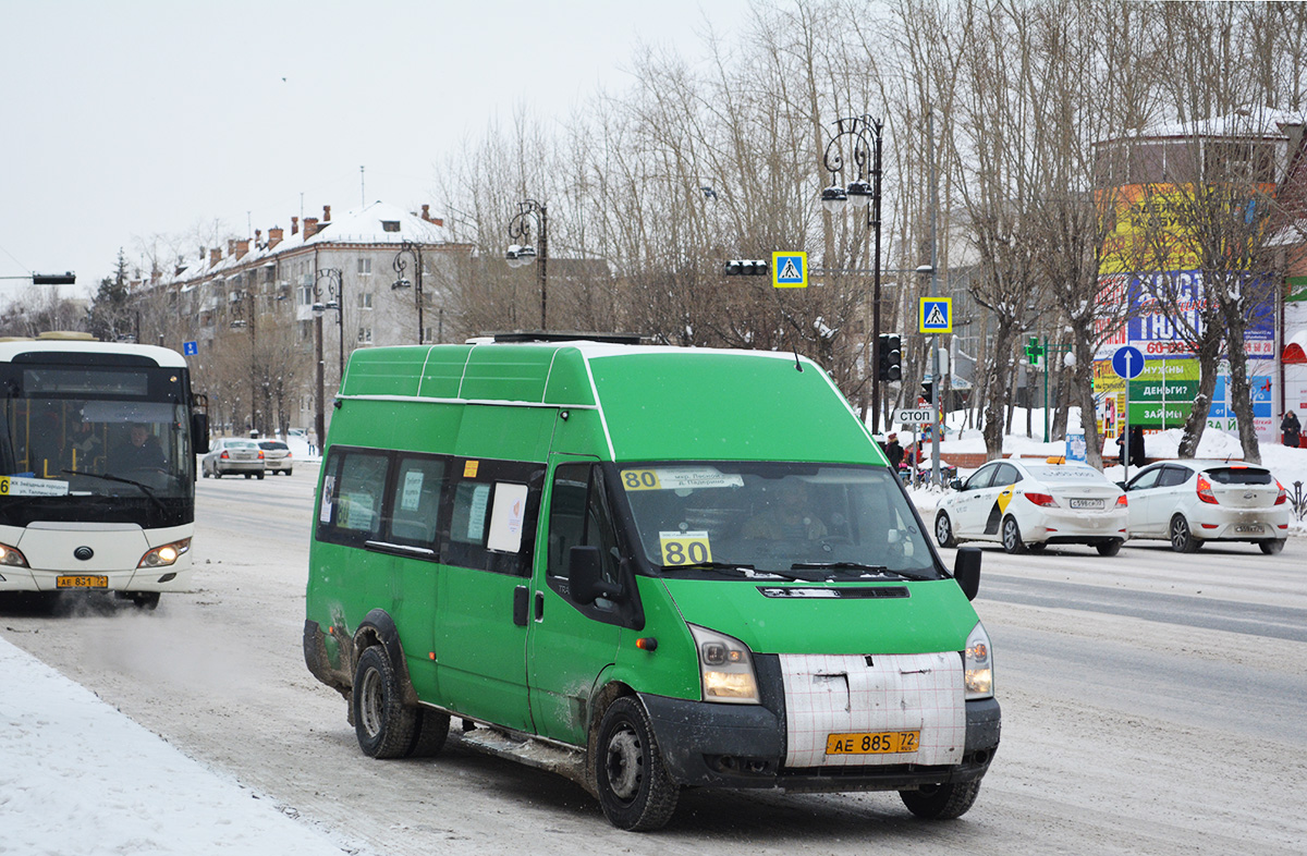 Тюменская область, Yutong ZK6852HG № АЕ 831 72; Тюменская область, Ford Transit [RUS] (Z6F.ESF.) № АЕ 885 72