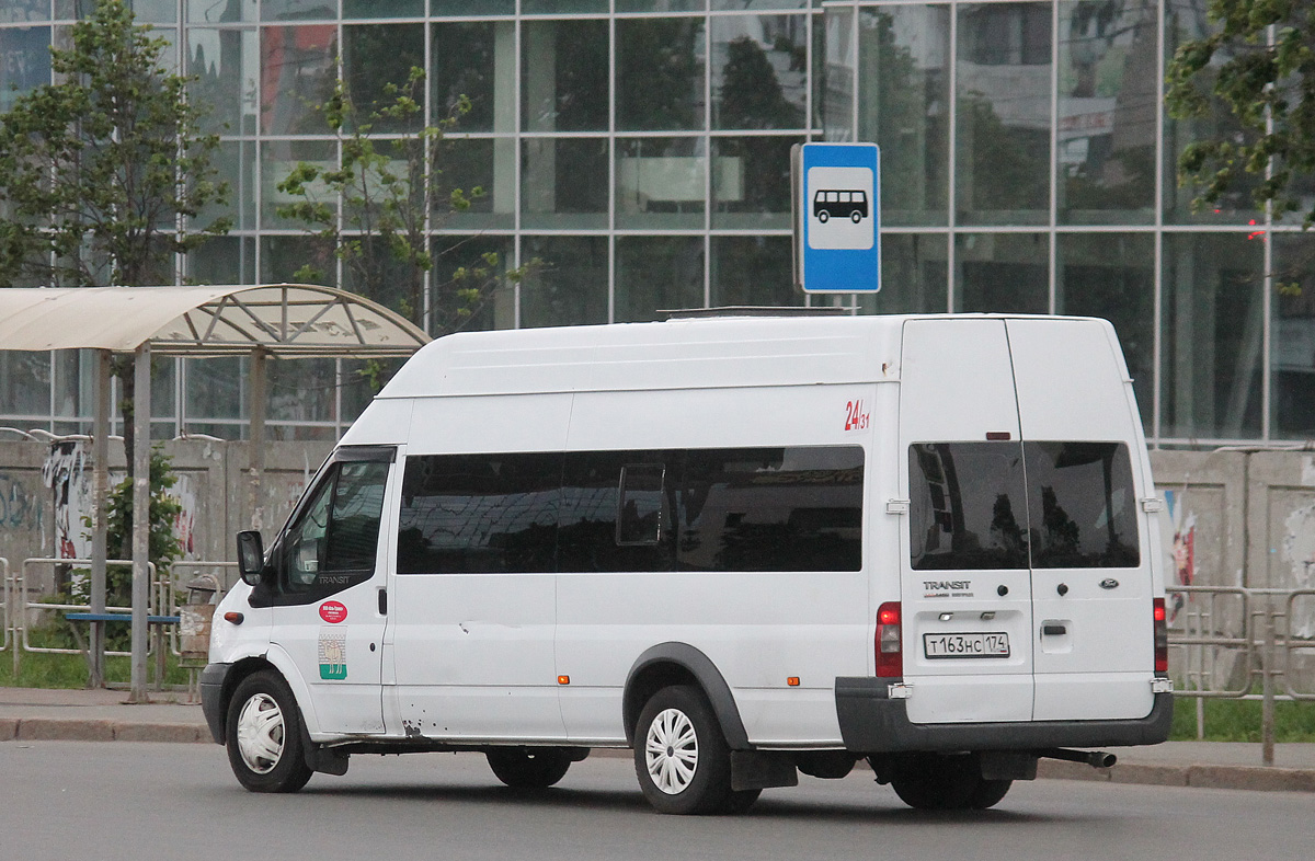 Челябинская область, Нижегородец-222702 (Ford Transit) № Т 163 НС 174