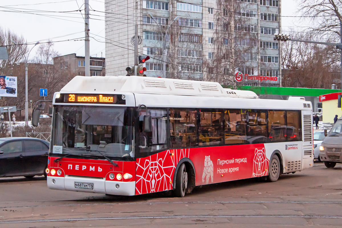 Пермский край, ЛиАЗ-5292.67 (CNG) № Н 687 АМ 159