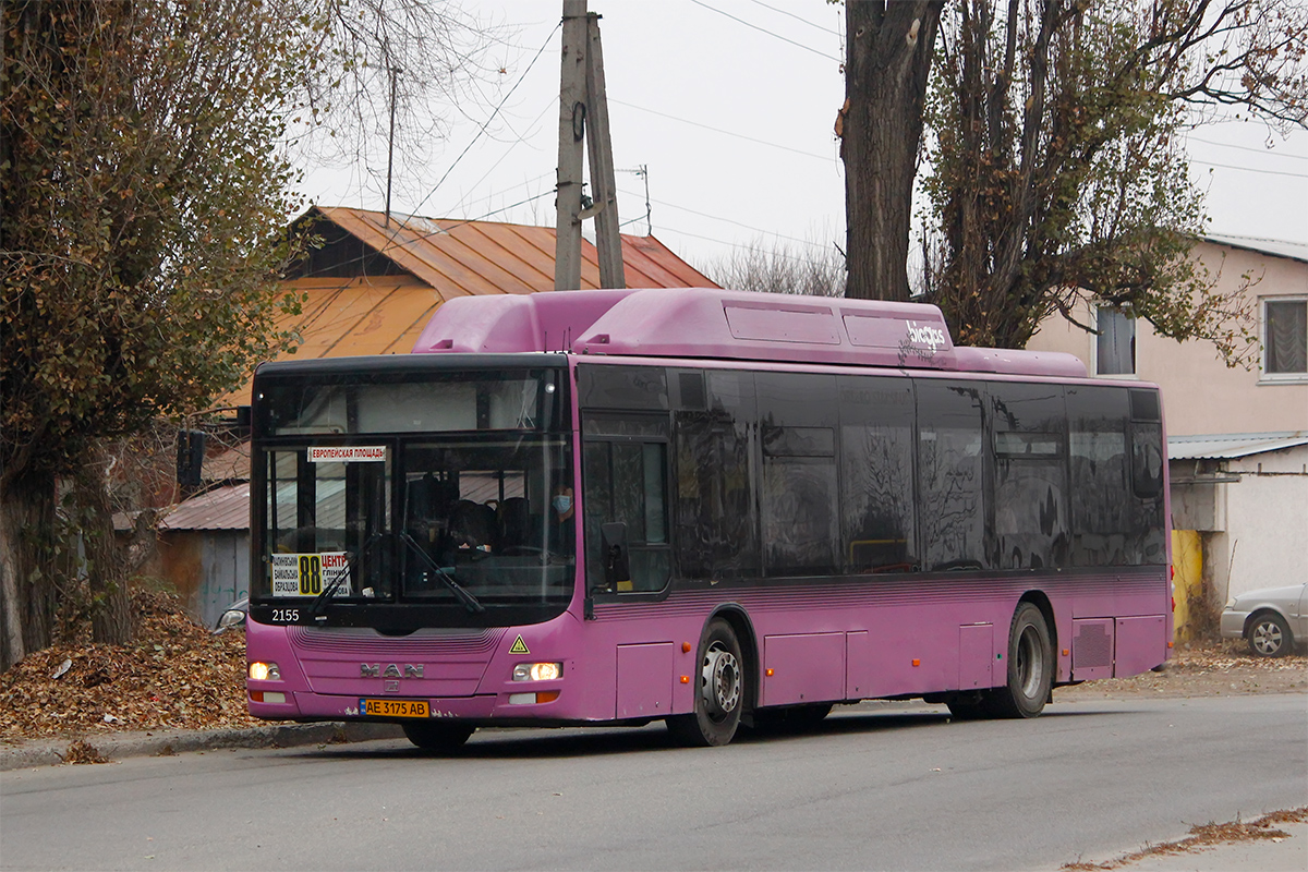 Днепропетровская область, MAN A21 Lion's City NL313 CNG № 52