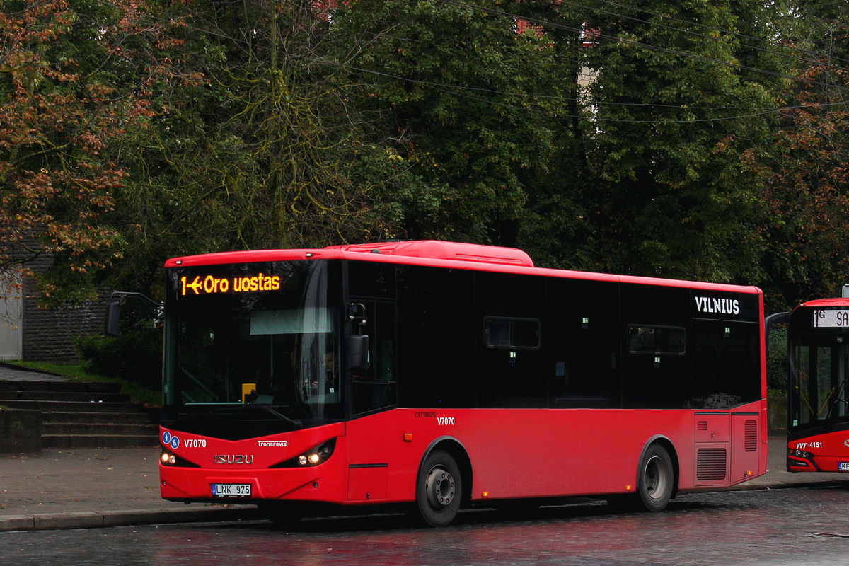 Литва, Anadolu Isuzu Citibus (Yeni) № V7070 Литва, Anadolu Isuzu Citibus (Yeni) № V7070