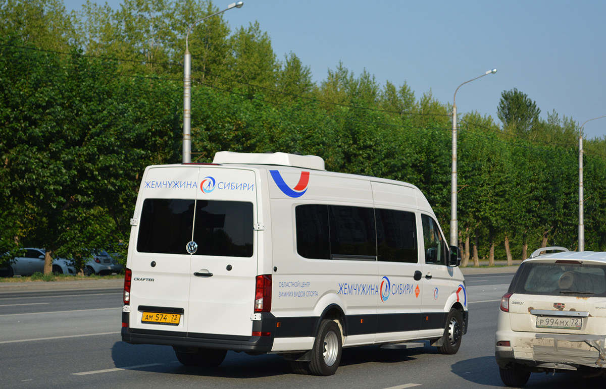 Тюменская область, Луидор-223902 (Volkswagen Crafter) № АМ 574 72
