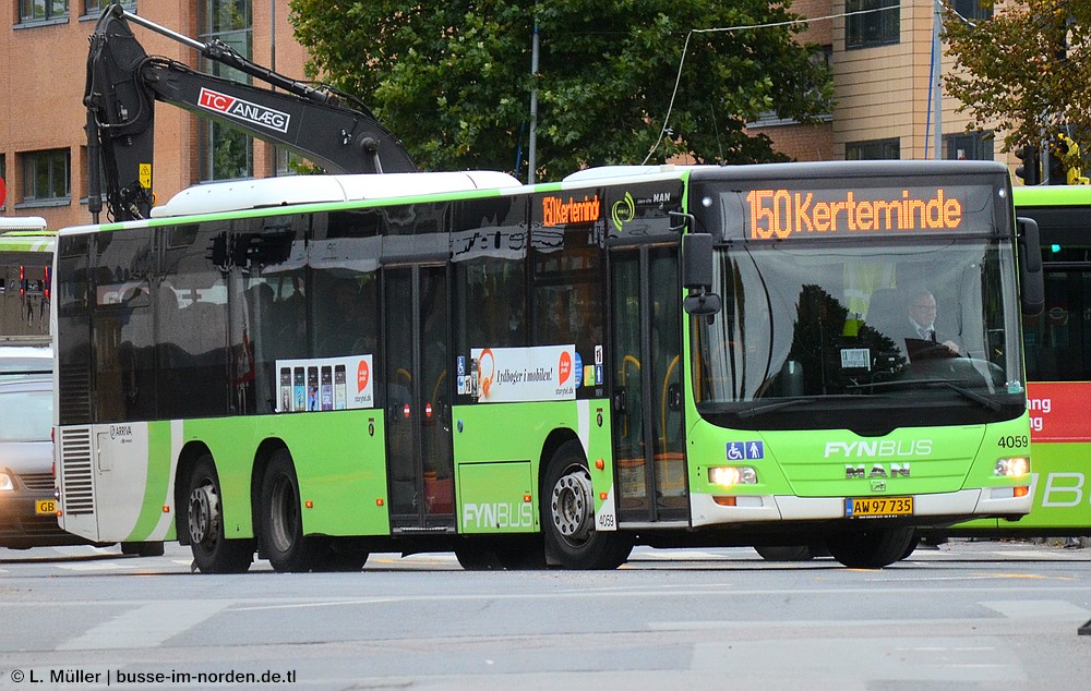 Дания, MAN A26 Lion's City C LE NL323-13,68 № 4059