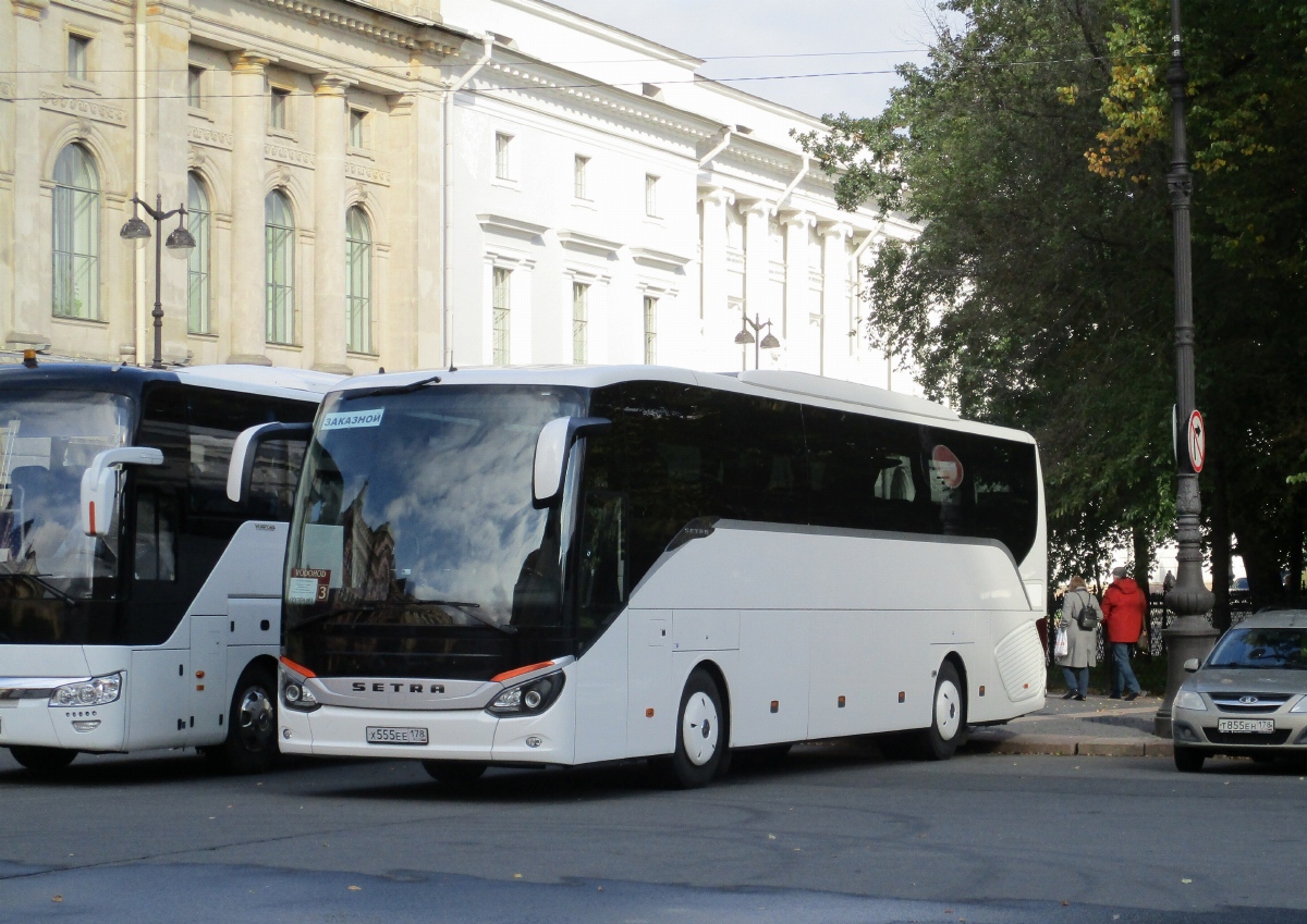 Санкт-Петербург, Setra S515HD (Russland) № Х 555 ЕЕ 178