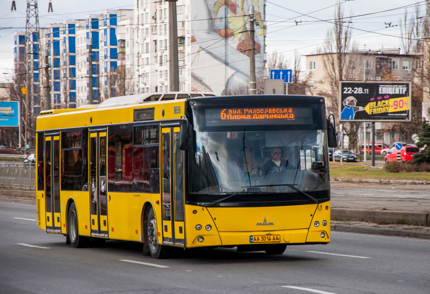 Киев, МАЗ-203.069 № 8656