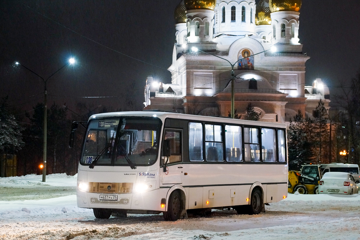 Архангельская область, ПАЗ-320412-05 "Вектор" № М 657 РХ 29
