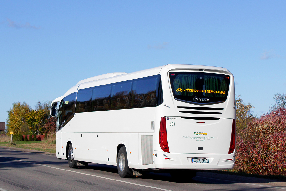 Литва, Irizar i6S 12,92-3,5 № 603