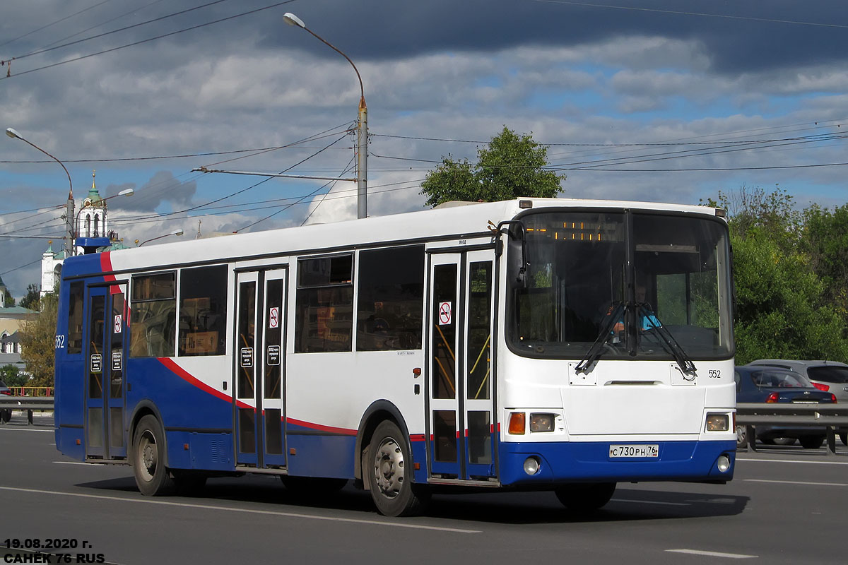 Yaroslavl region, LiAZ-5256.53 # 552