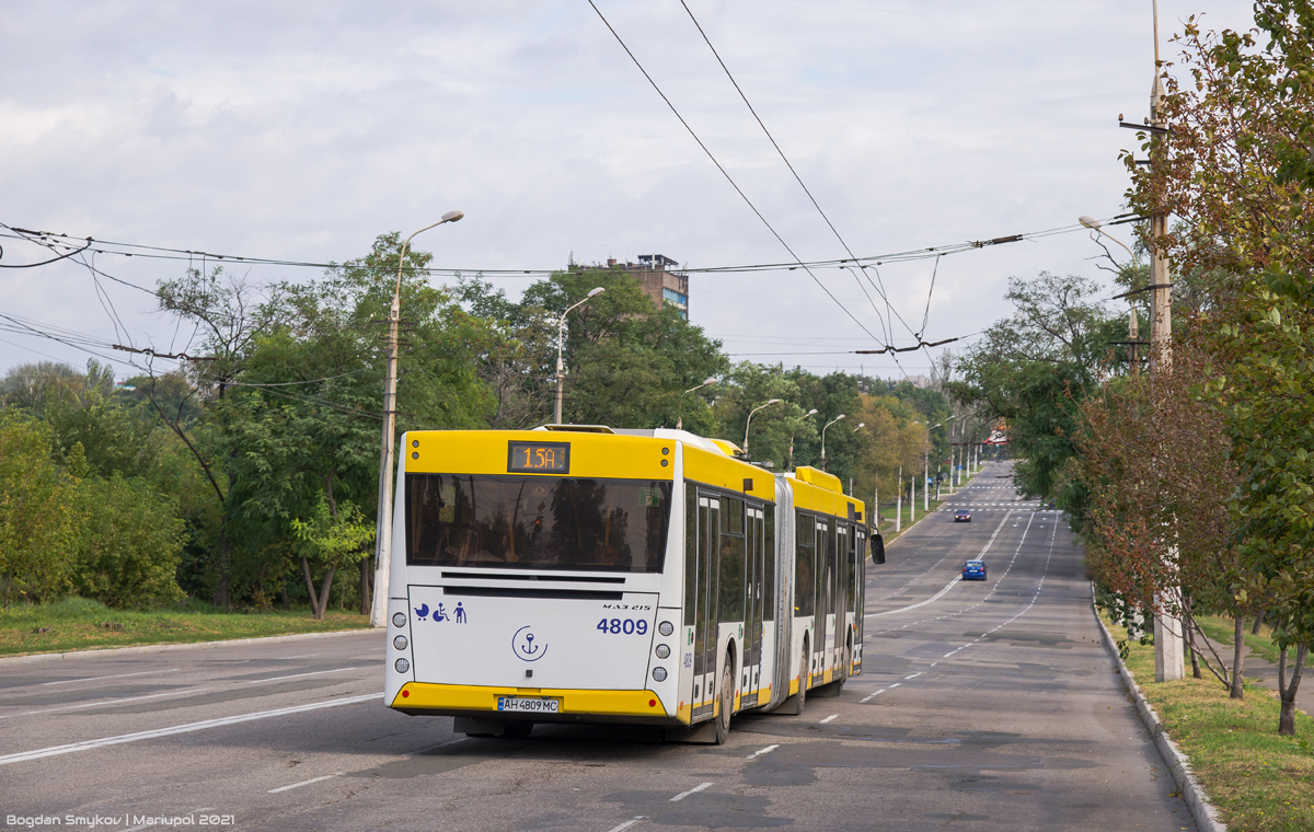 Donetsk region, MAZ-215.069 # 4809