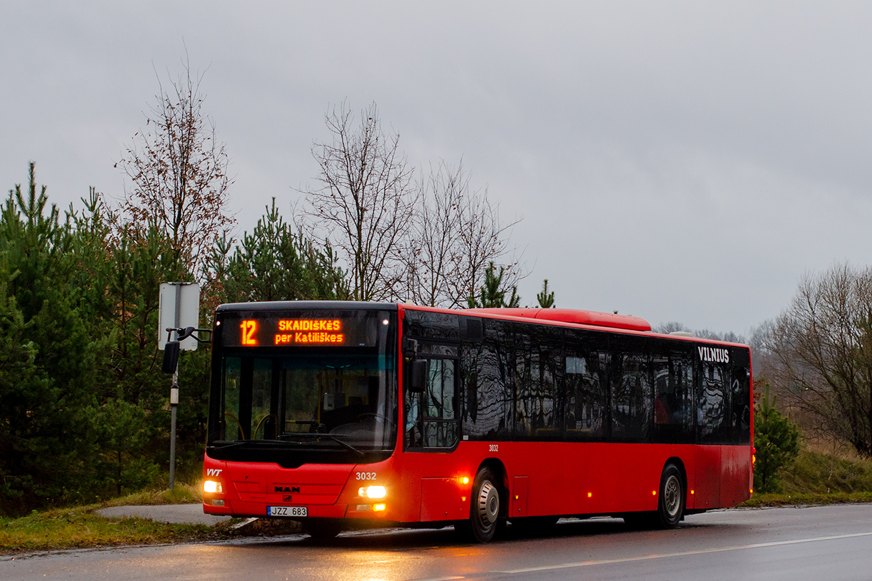 Литва, MAN A21 Lion's City NL273 № 3032