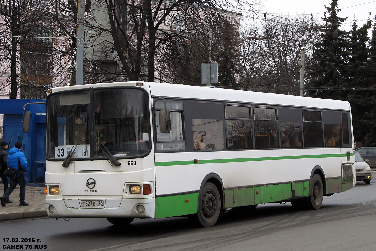 Ярославская область, ЛиАЗ-5256.53 № 668