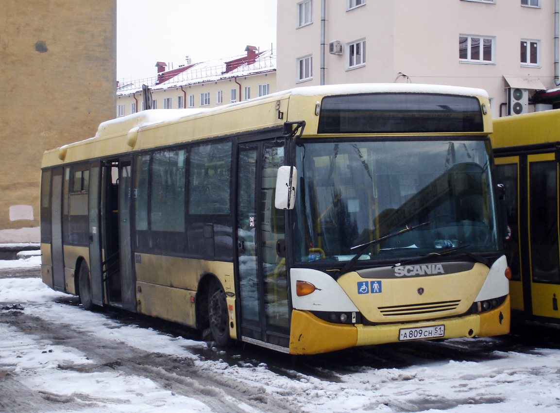 Мурманская область, Scania OmniLink II (Скания-Питер) № А 809 СН 51