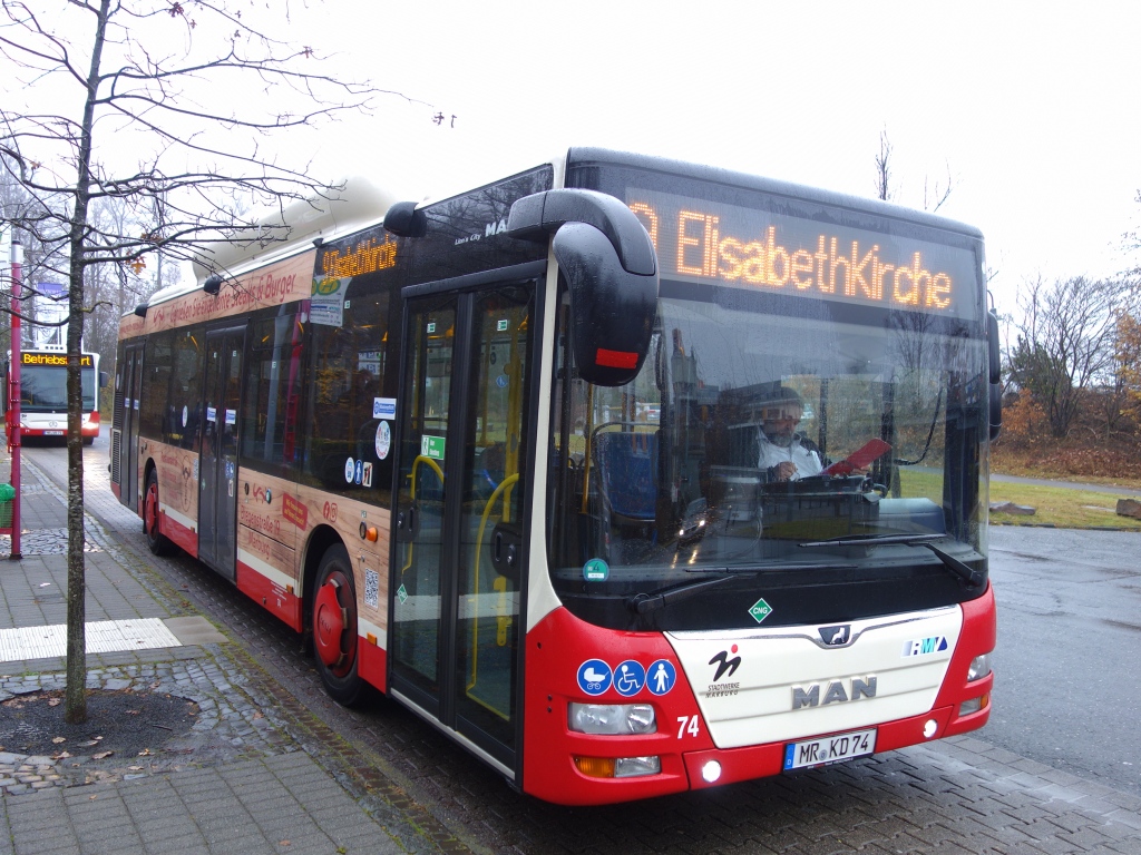 Germany, MAN A21 Lion's City NL313 CNG # 74