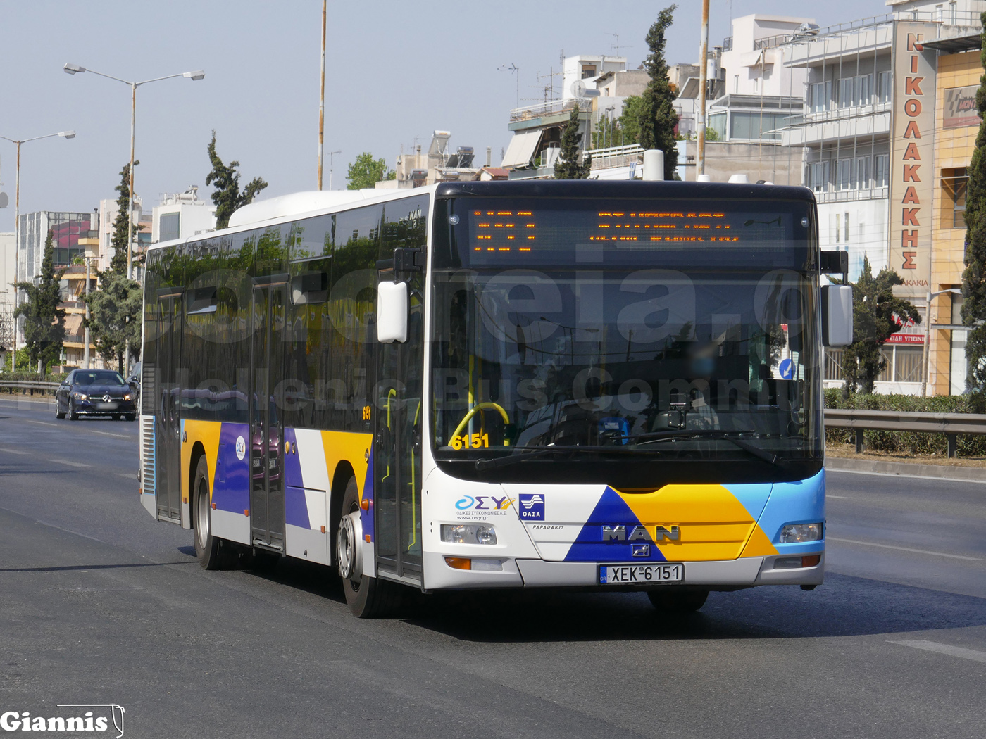 Greece, MAN A21 Lion's City NL283 # 6151