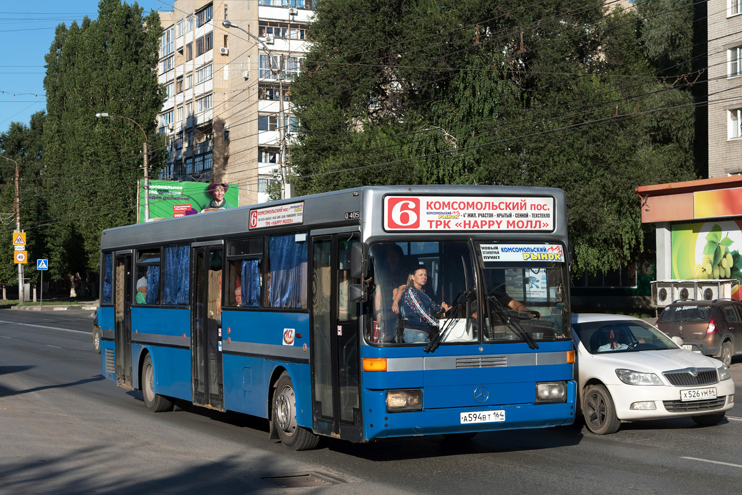 Саратовская область, Mercedes-Benz O405 № А 594 ВТ 164