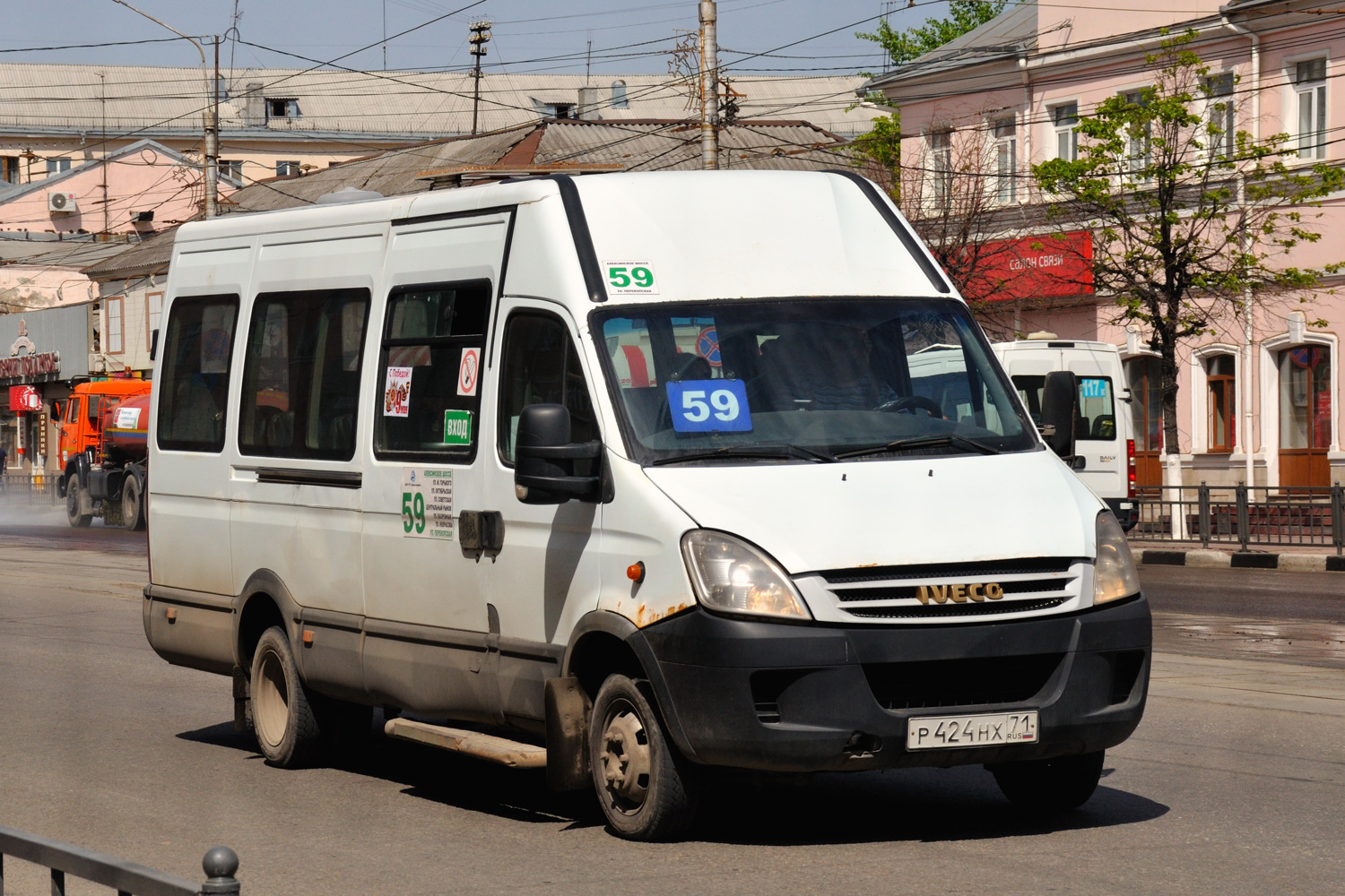 Тульская область, IVECO Daily 50C15 № Р 424 НХ 71