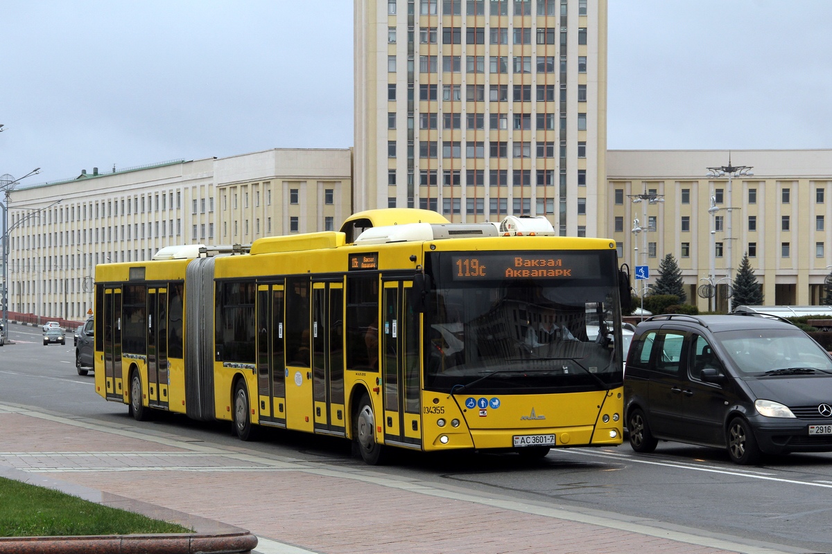 Минск, МАЗ-215.069 № 034355