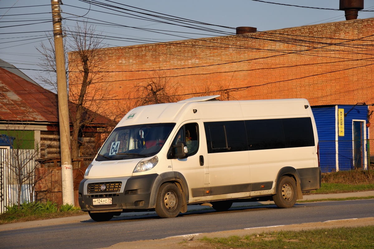 Тульская область, Нижегородец-FST613 (FIAT Ducato) № М 124 УС 71