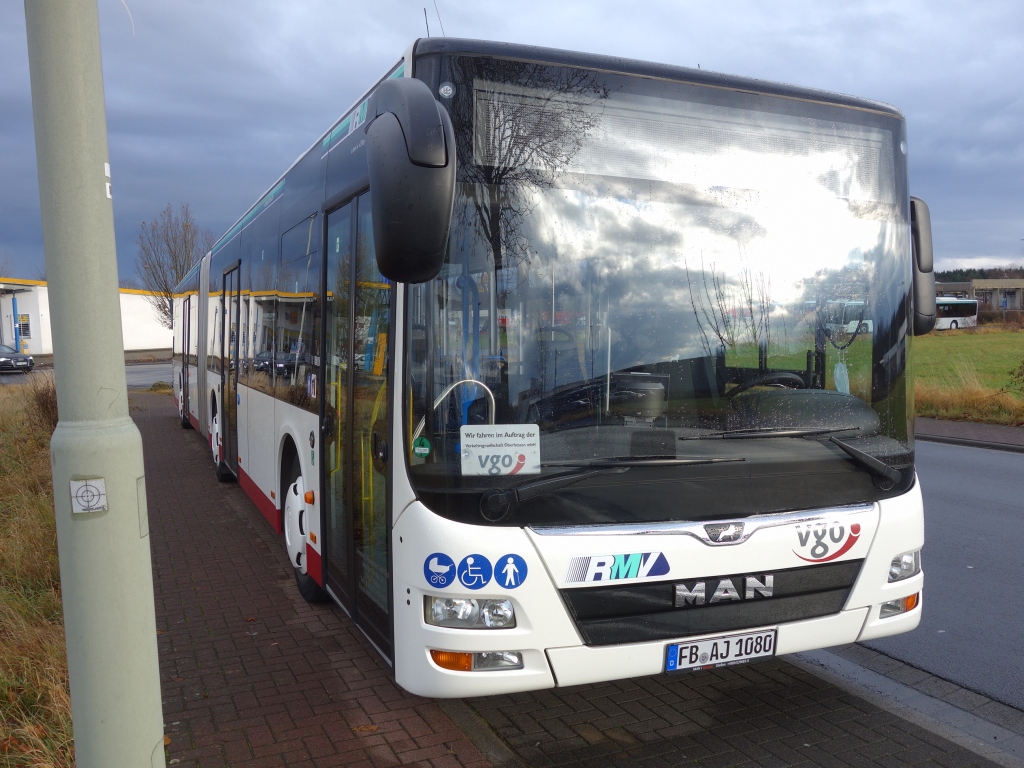 Гессен, MAN A23 Lion's City G NG*** № FB-AJ 1080