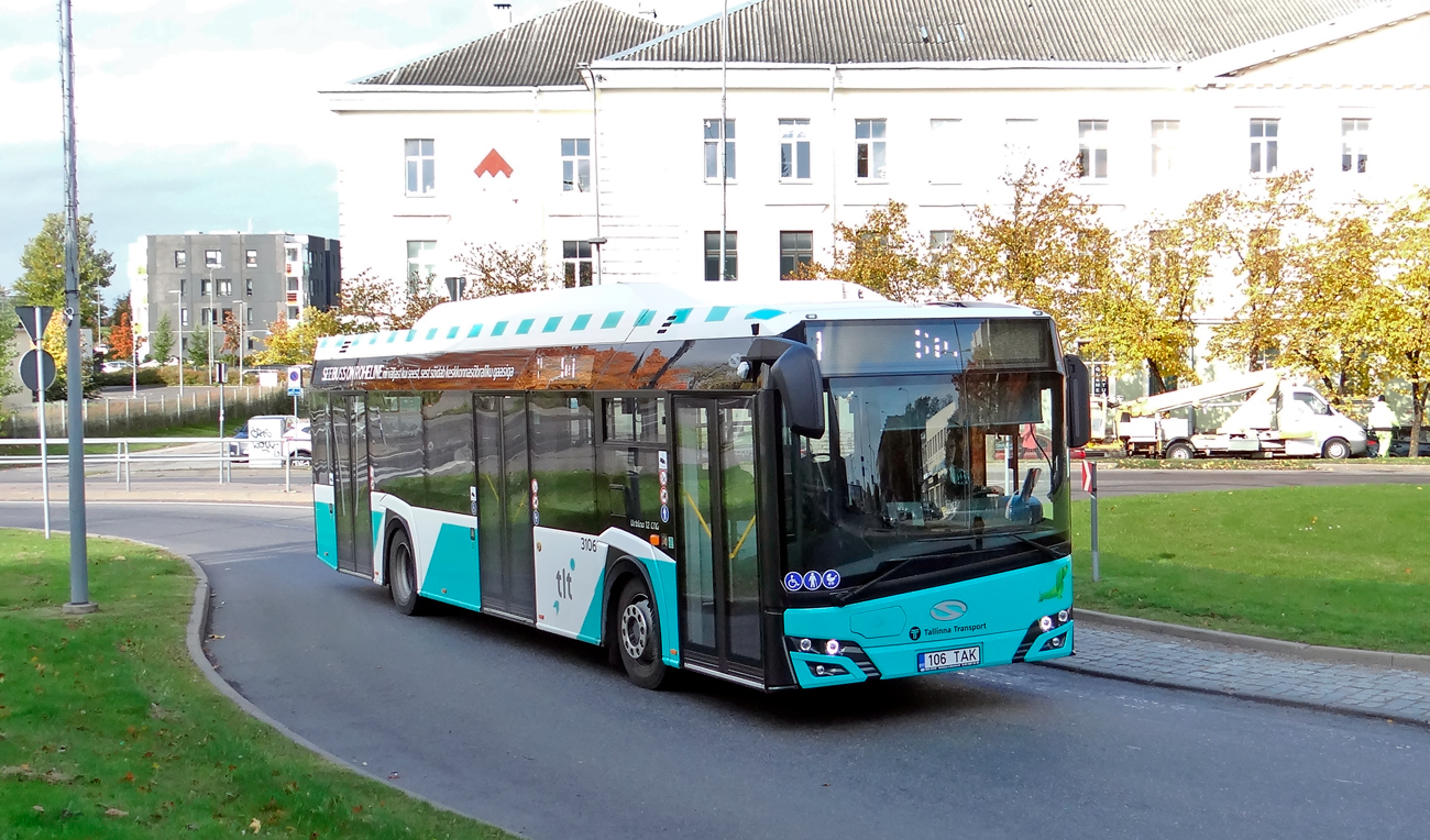 Эстония, Solaris Urbino IV 12 CNG № 3106