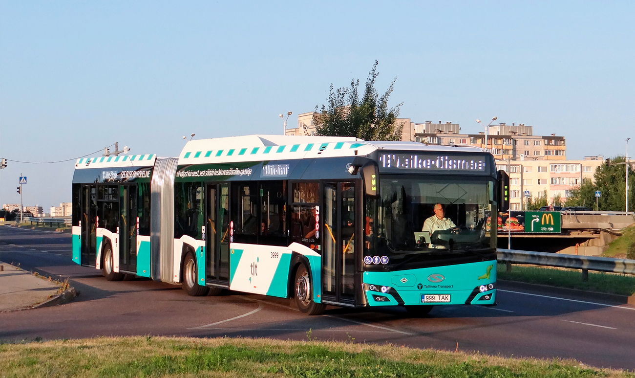 Эстония, Solaris Urbino IV 18 CNG № 3999