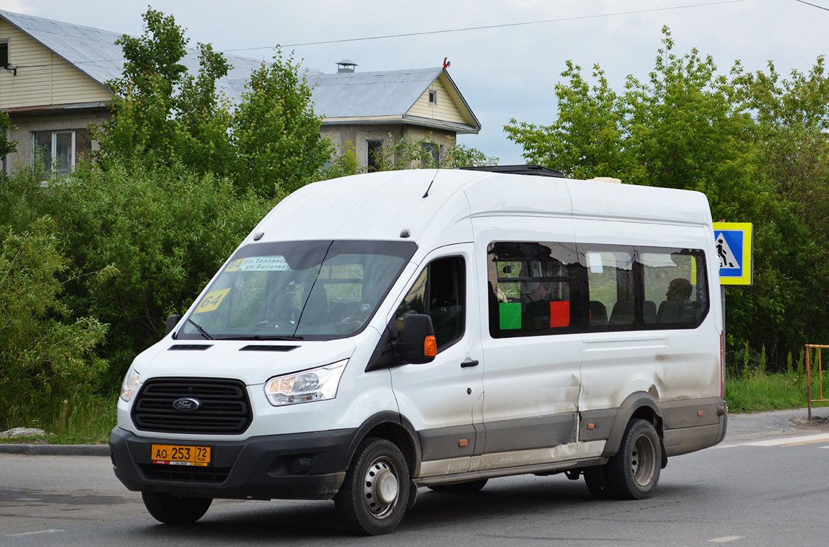 Тюменская область, Нижегородец-222709 (Ford Transit FBD) № АО 253 72