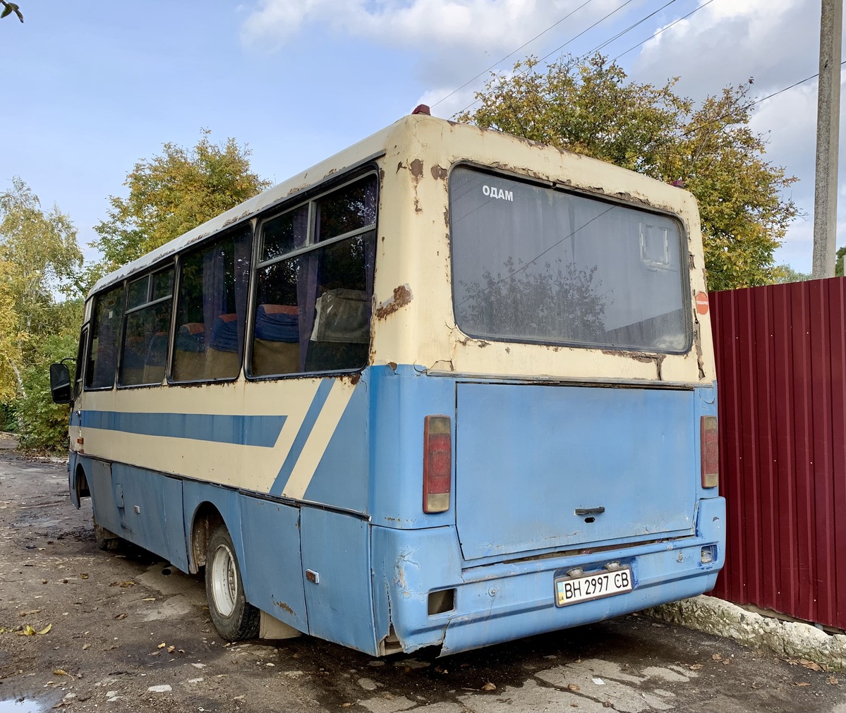 Одесская область, БАЗ-А079.09 "Эталон" № BH 2997 CB Одесская область, БАЗ-А079.09 "Эталон" № BH 2997 CB