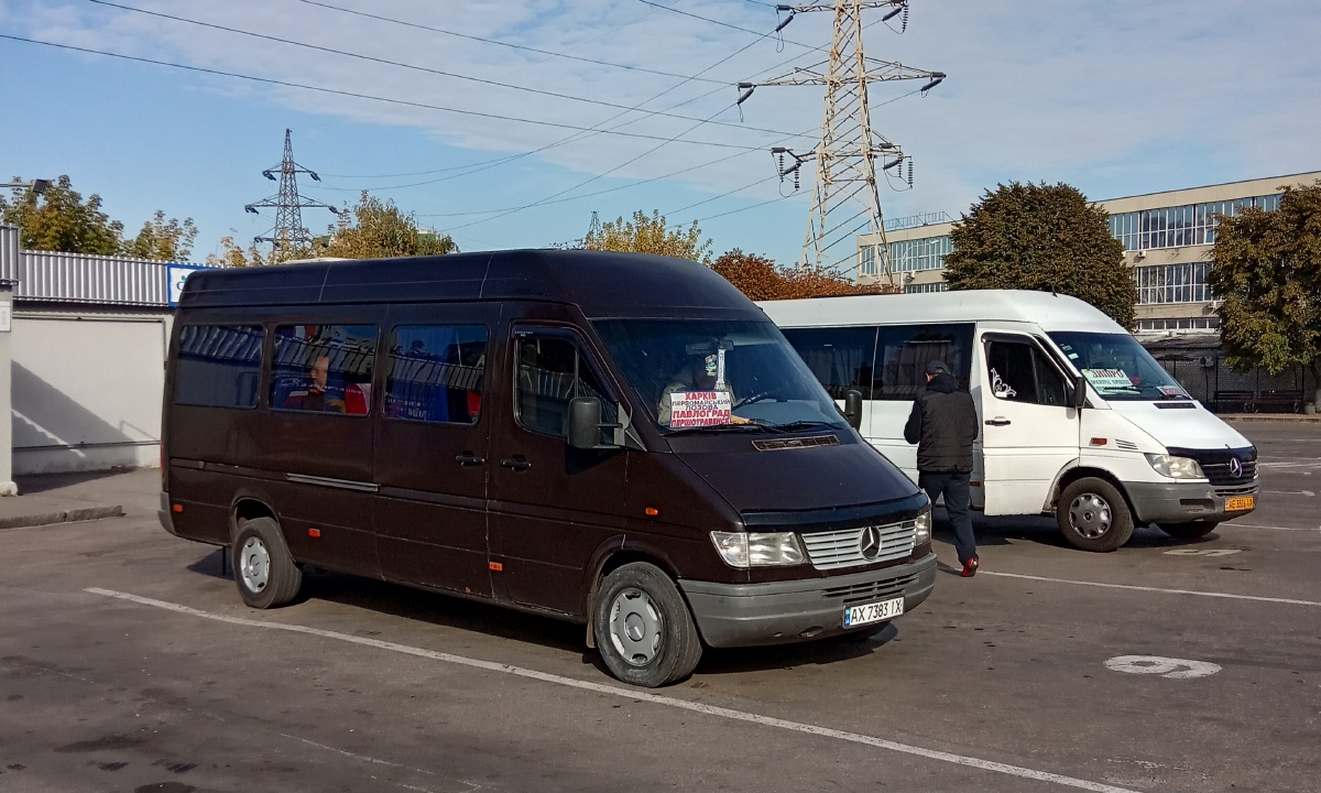 Kharkov region, Mercedes-Benz Sprinter W903 310D № AX 7383 IX