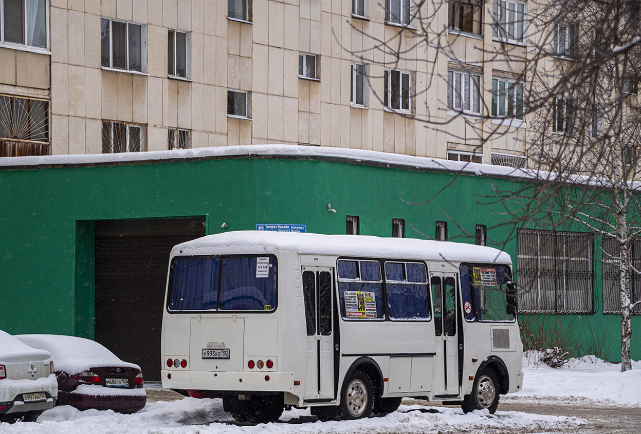 Башкортостан, ПАЗ-32054 № У 993 КЕ 102