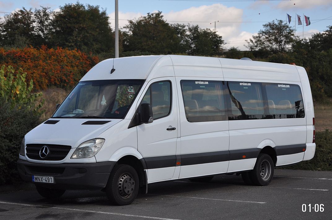 Венгрия, Mercedes-Benz Sprinter Transfer 55 № MNX-491