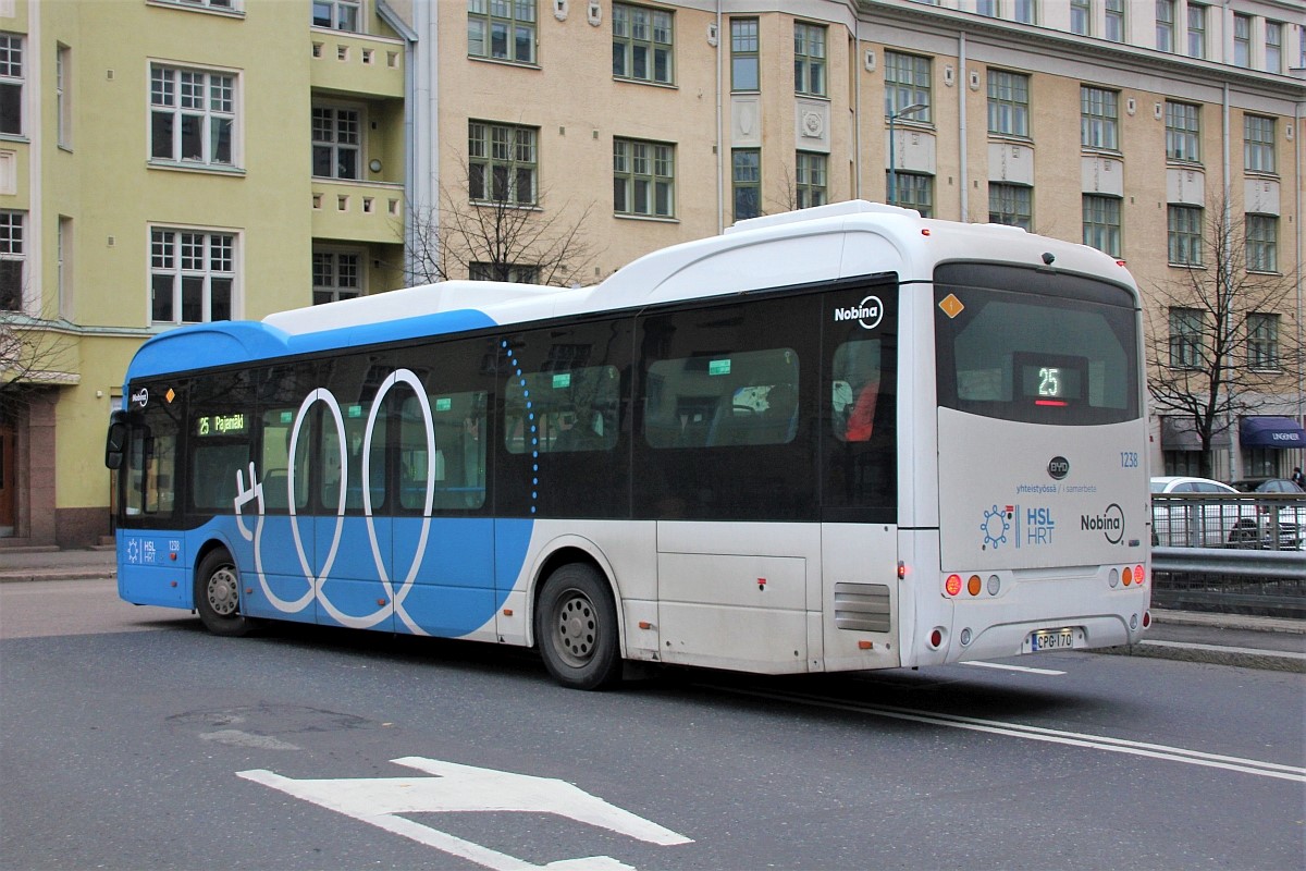 Финляндия, BYD K9UB № 1238
