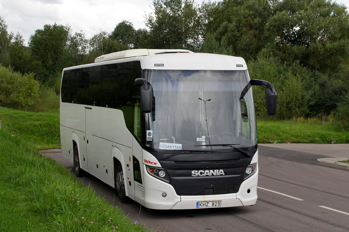 Литва, Scania Touring HD 12.0 № KHZ 823 Литва, Scania Touring HD 12.0 № KHZ 823