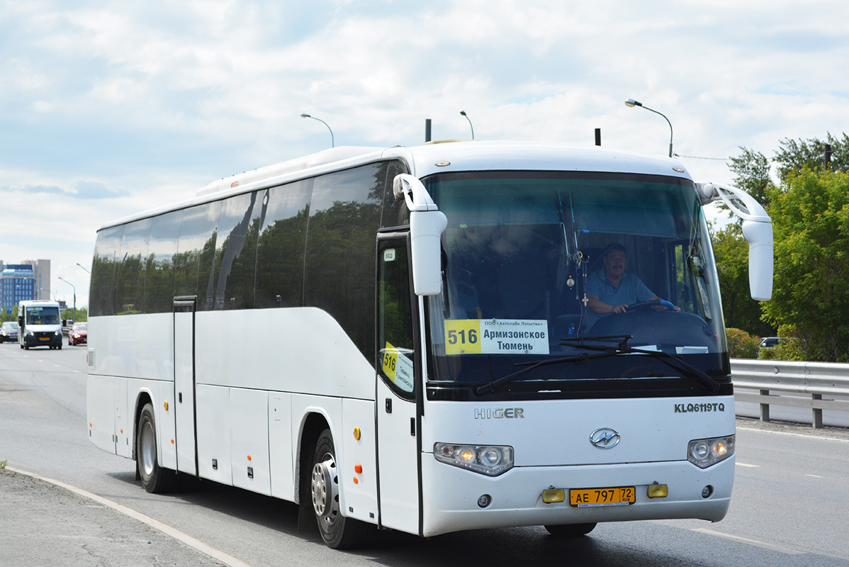 Тюменская область, Higer KLQ6119TQ № АЕ 797 72