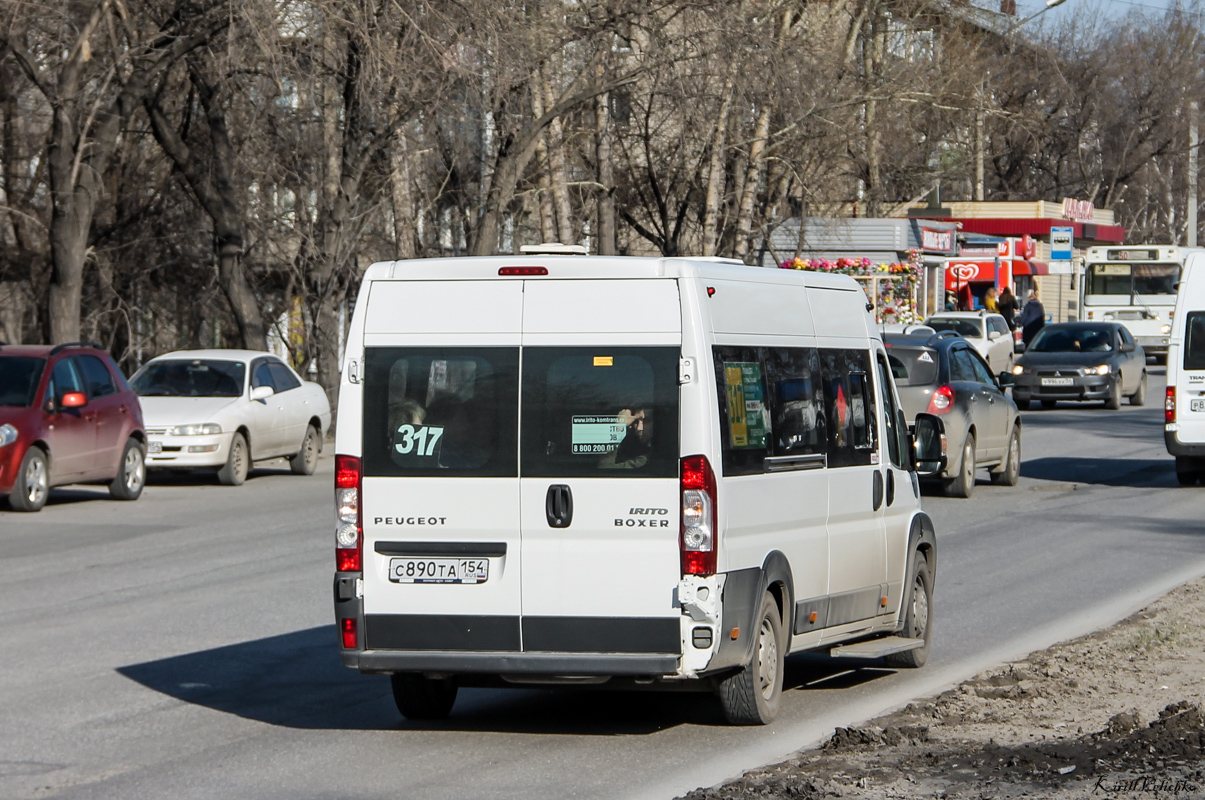 Новосибирская область, IRITO Boxer L4H2 (Z8P) № С 890 ТА 154