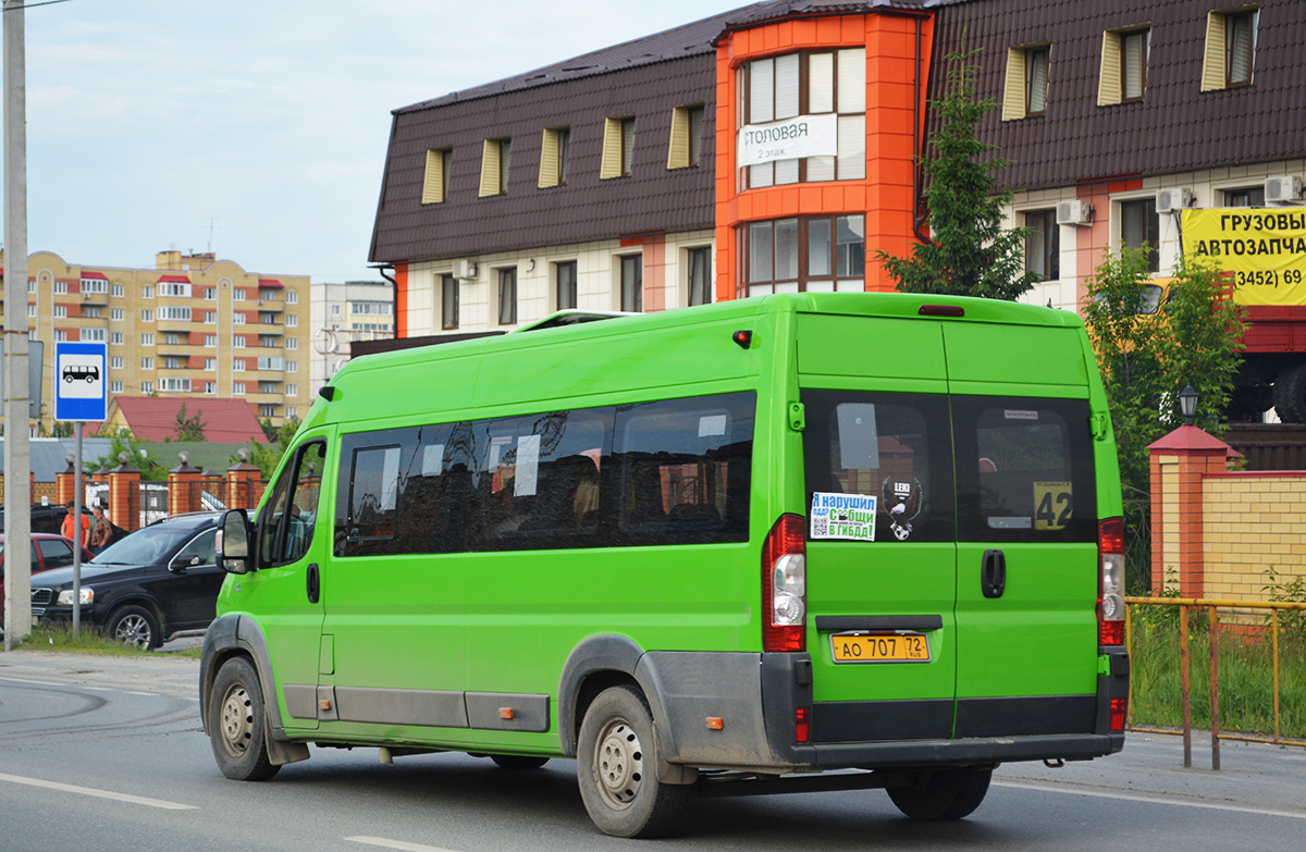 Тюменская область, Нижегородец-FST613 (FIAT Ducato) № АО 707 72