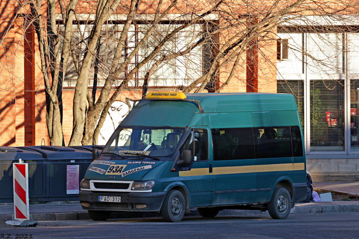 Литва, Ford Transit № FAD 312