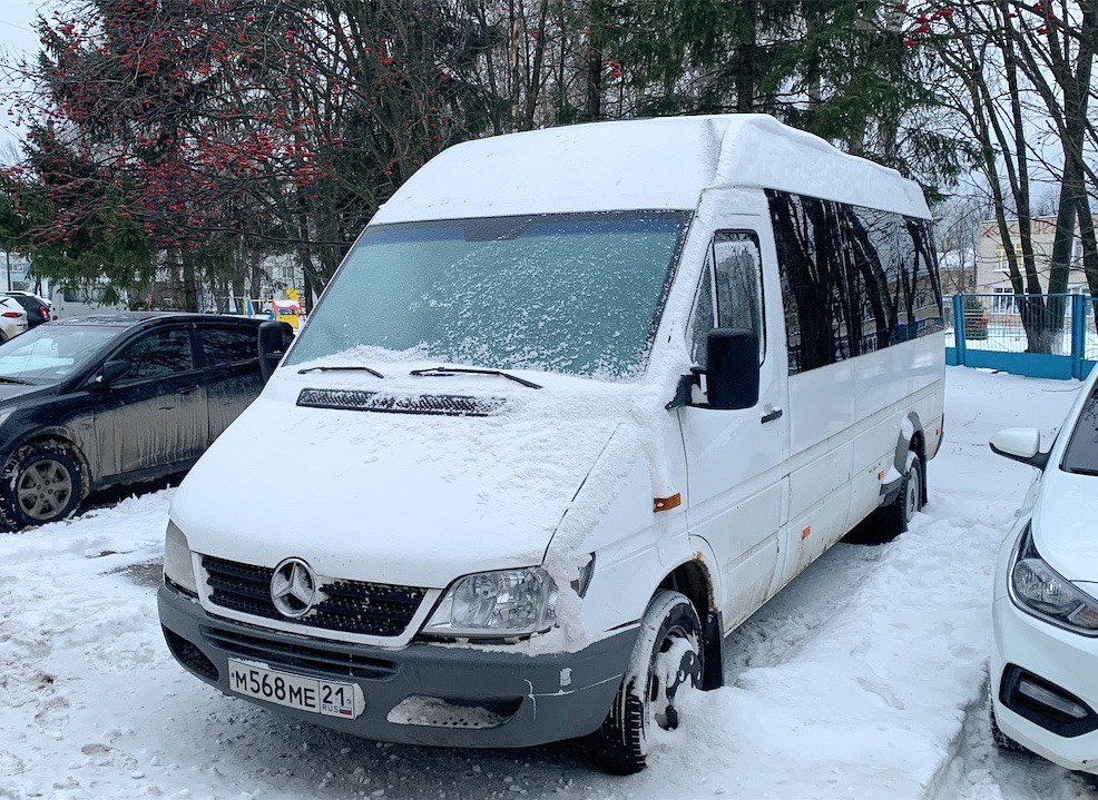 Чувашия, 904.663 (Mercedes-Benz Sprinter 413CDI) № М 568 МЕ 21 Чувашия, 904.663 (Mercedes-Benz Sprinter 413CDI) № М 568 МЕ 21