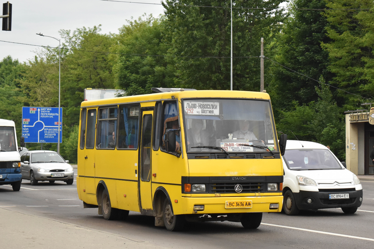 Lvov region, Etalon A079.51 "Prolisok" № BC 3636 AA
