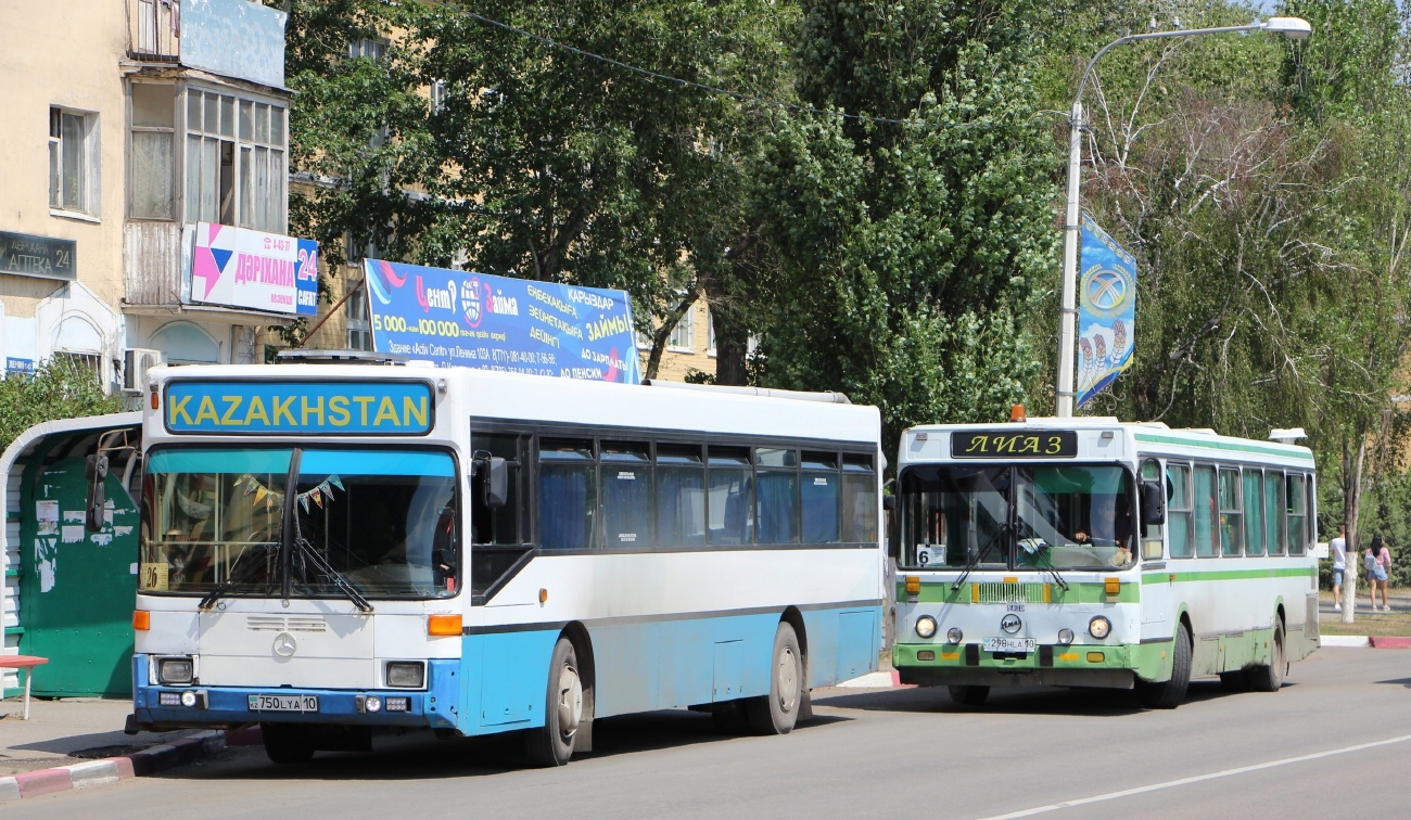 Костанайская область, Hispano VÖV I № 750 LYA 10; Костанайская область, ЛиАЗ-5256.35 № 298 HLA 10