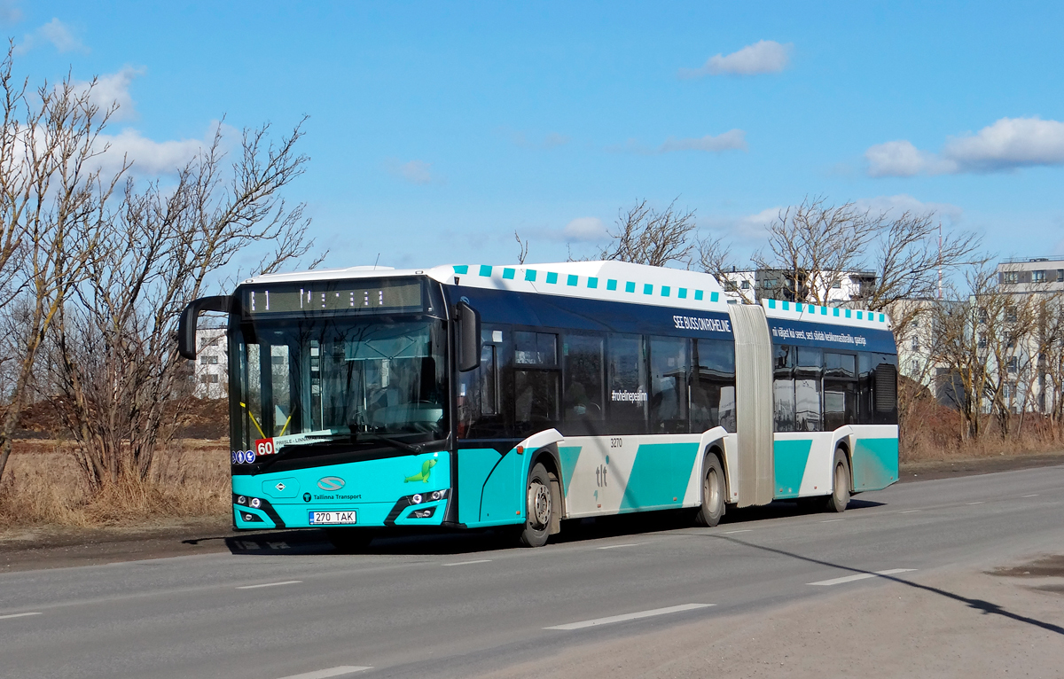 Эстония, Solaris Urbino IV 18 CNG № 3270