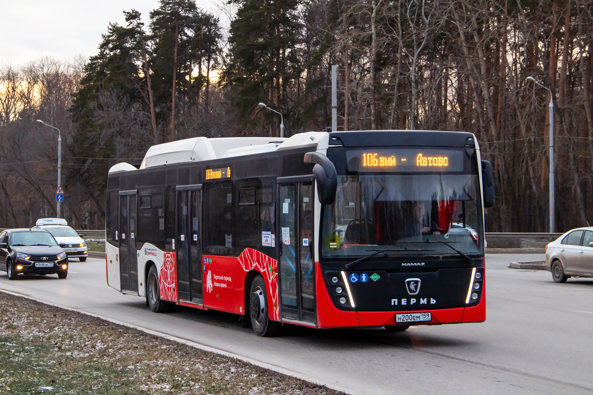 Пермский край, НефАЗ-5299-40-57 (CNG) № Н 200 ЕМ 159